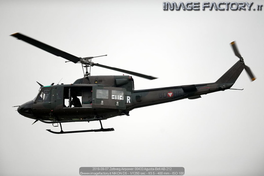 2019-09-07 Zeltweg Airpower 00433 Agusta-Bell AB-212